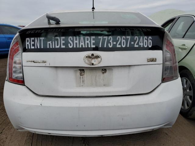2013 Toyota Prius VIN JTDKN3DU1D1630666 COPART salvage auction — FRONT END, Il - Salvage Certificate, sold $400 on 2026-07-14 (photo 6)