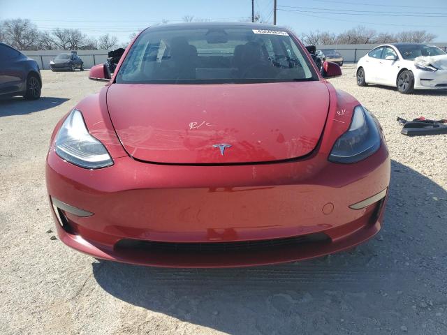 2021 Tesla Model 3 VIN 5YJ3E1EC5MF044414 COPART salvage auction — SIDE, Tx - Salvage Vehicle Title, sold $5,200 on 2026-07-09 (photo 5)