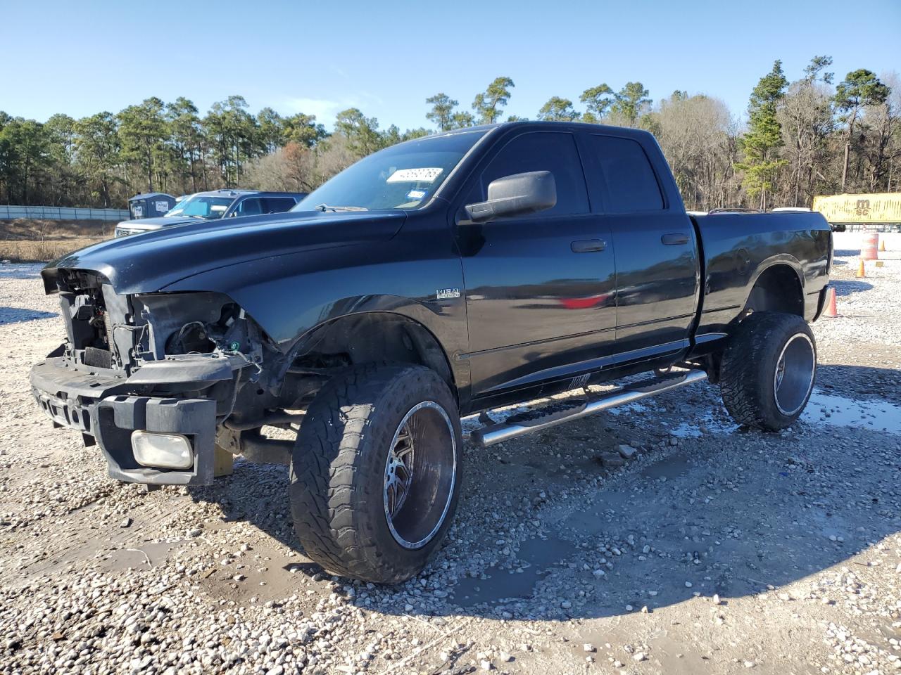 2012 Dodge Ram VIN 1C6RD6FT3CS139068 COPART salvage auction — FRONT END, TX - CERTIFICATE OF TITLE, sold $1,875 on 2025-04-02 (photo 1)