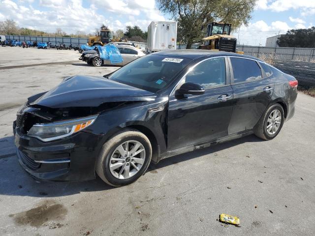 2016 Kia Optima VIN 5XXGT4L39GG113277 COPART salvage auction — FRONT END, Fl - Certificate Of Destruction, sold $1,050 on 2026-07-14 (photo 1)