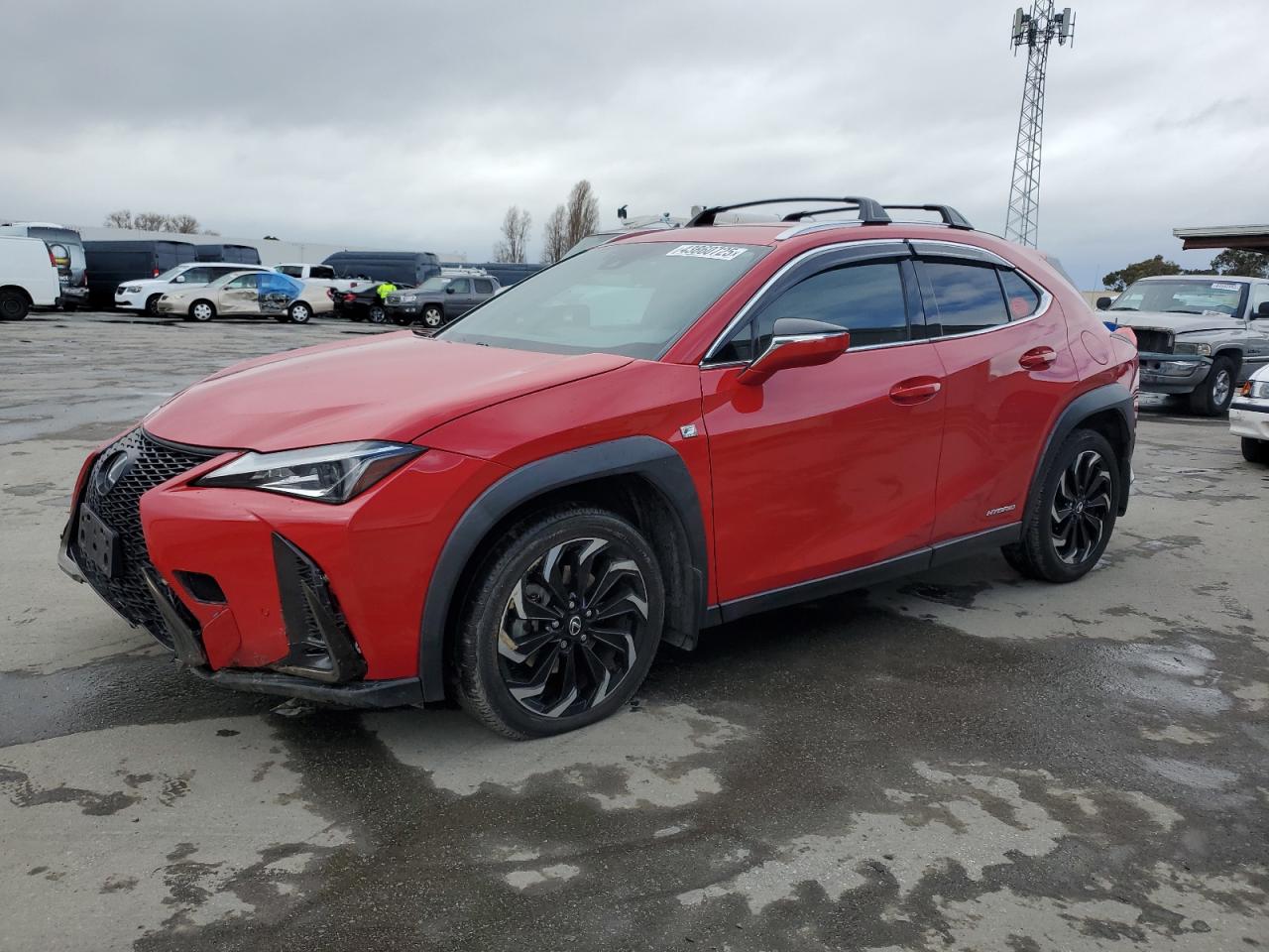2021 LEXUS UX 250H VIN JTHE9JBH9M2045144 — COPART salvage auction photo