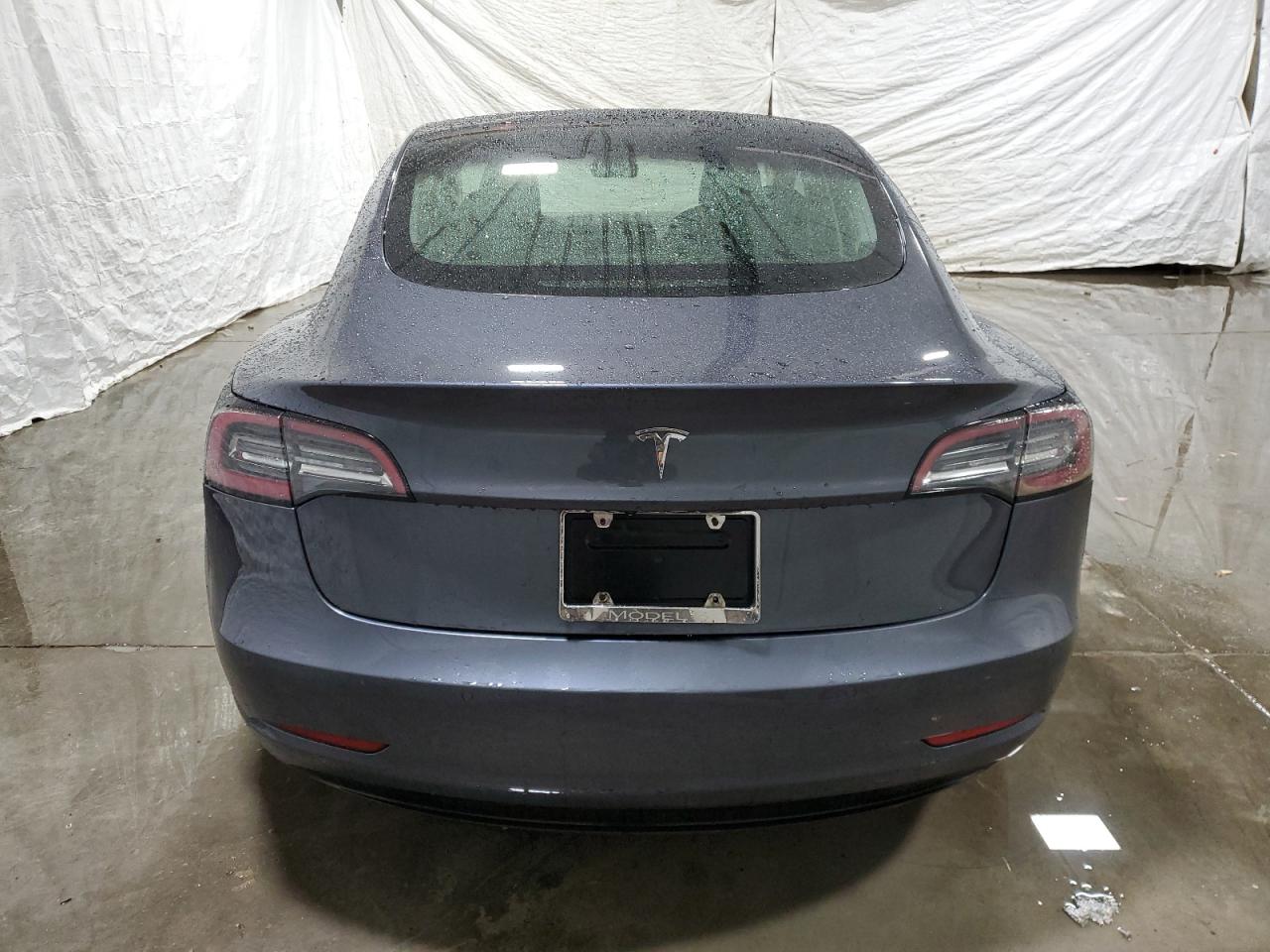 2022 TESLA MODEL 3 VIN 5YJ3E1EA8NF286601 COPART salvage auction — FRONT END, IL - CERTIFICATE OF TITLE, sold $8,200 on 2025-03-05 (photo 6)