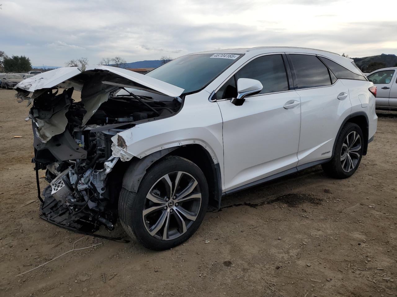 2018 LEXUS RX450 VIN JTJDGKCA1J2003490 — COPART salvage auction photo