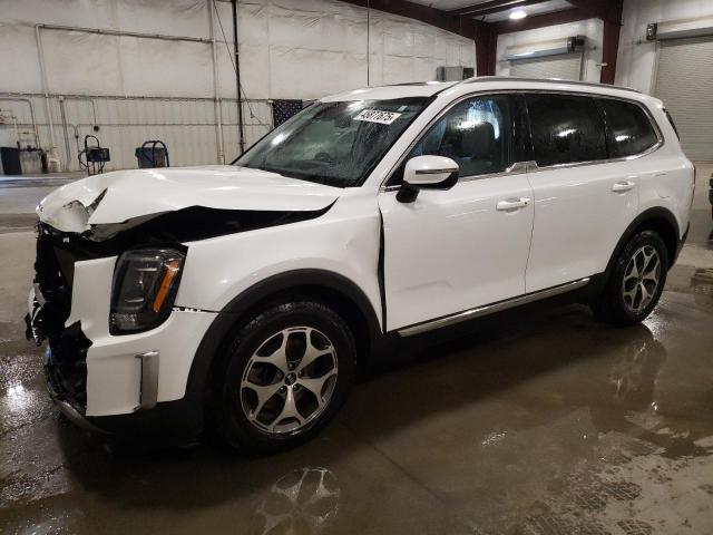 2021 Kia Telluride VIN 5XYP3DHC2MG103853 COPART salvage auction — FRONT END, Wv - Salvage Certificate, sold $3,750 on 2026-07-13 (photo 1)