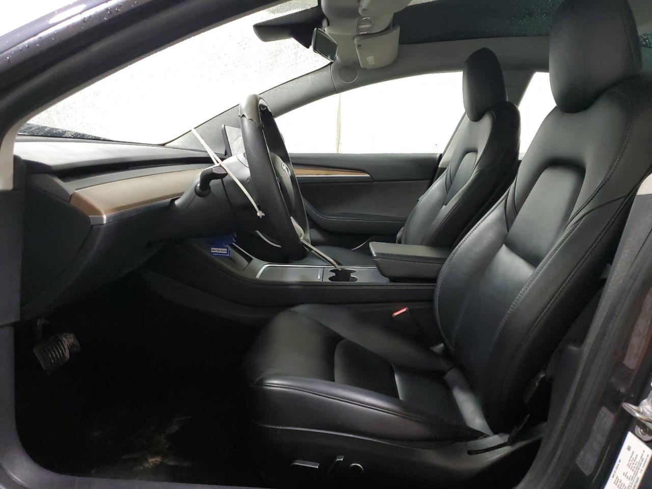2022 TESLA MODEL 3 VIN 5YJ3E1EA8NF286601 COPART salvage auction — FRONT END, IL - CERTIFICATE OF TITLE, sold $8,200 on 2025-03-05 (photo 7)