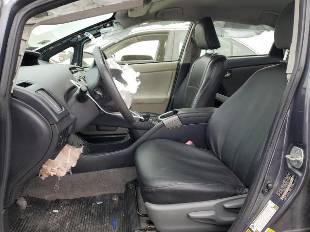 2013 Toyota Prius VIN JTDKN3DU1D1630666 COPART salvage auction — FRONT END, Il - Salvage Certificate, sold $400 on 2026-07-14 (photo 7)