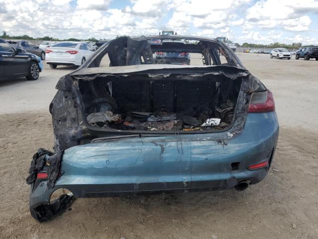 2019 BMW 3er VIN WBA5R1C59KAK11300 COPART salvage auction — BURN, Fl - Certificate Of Destruction, sold $325 on 2026-08-10 (photo 6)