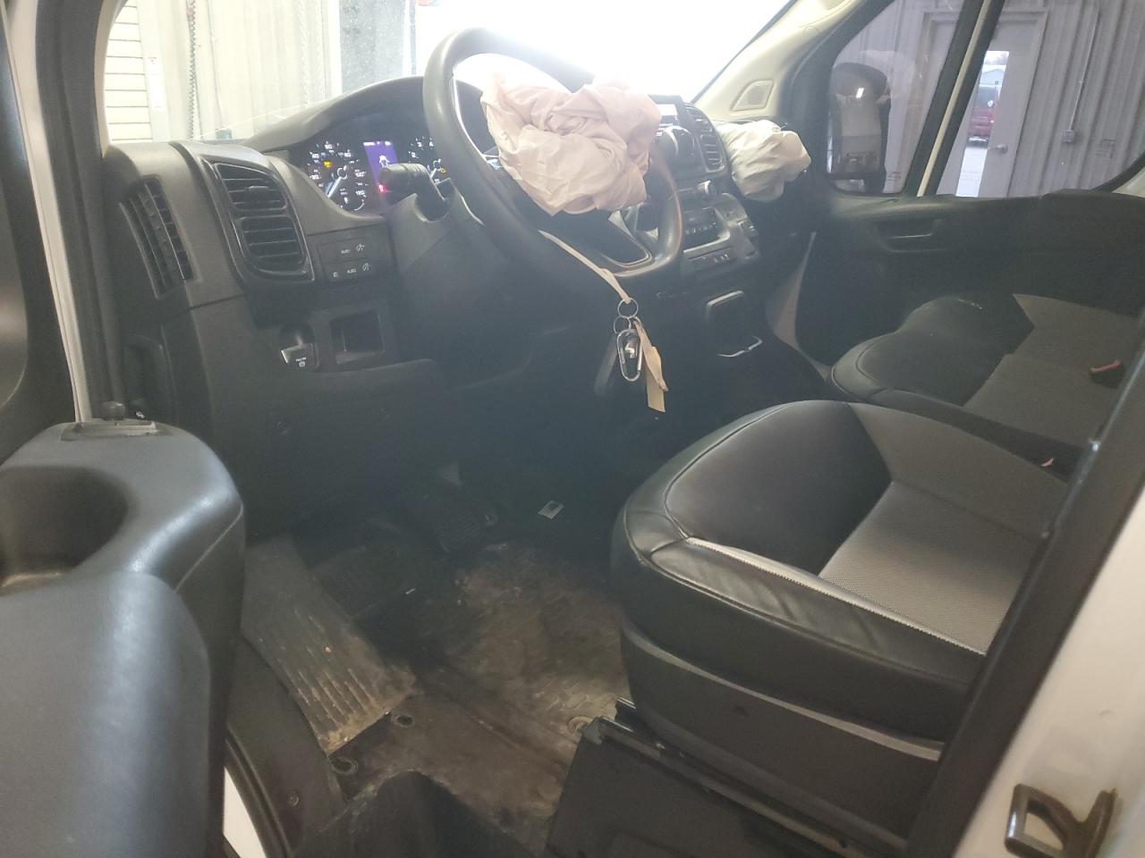 2023 Ram Promaster Cargo Van VIN 3C6MRVJG7PE530166 COPART salvage auction — Front End, WY - CERT OF TITLE-SALVAGE, sold $7,500 on 2026-06-24 (photo 8)