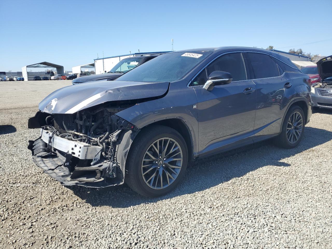 2019 LEXUS RX450 VIN 2T2BGMCA0KC039501 — COPART salvage auction photo