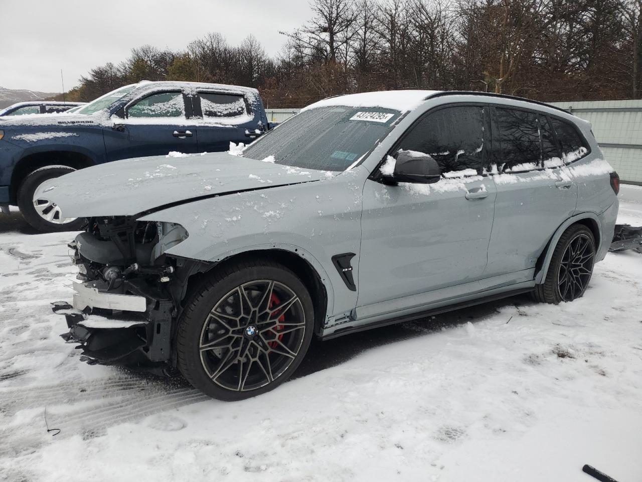 2022 BMW X3 M VIN 5YM13EC02N9L76701 — COPART salvage auction photo