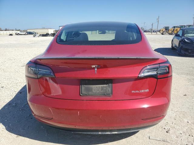 2021 Tesla Model 3 VIN 5YJ3E1EC5MF044414 COPART salvage auction — SIDE, Tx - Salvage Vehicle Title, sold $5,200 on 2026-07-09 (photo 6)