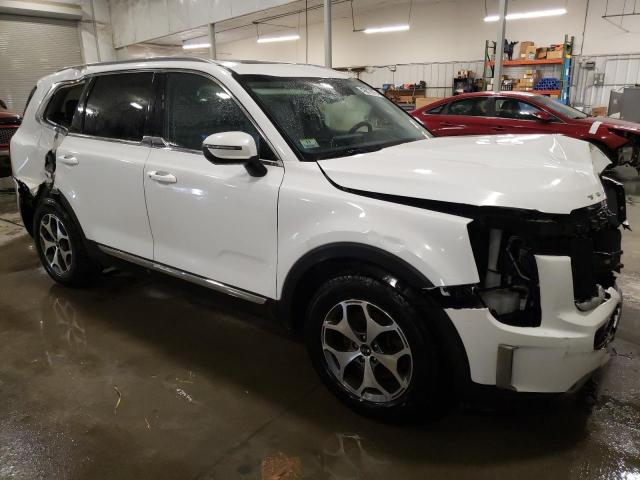 2021 Kia Telluride VIN 5XYP3DHC2MG103853 COPART salvage auction — FRONT END, Wv - Salvage Certificate, sold $3,750 on 2026-07-13 (photo 4)