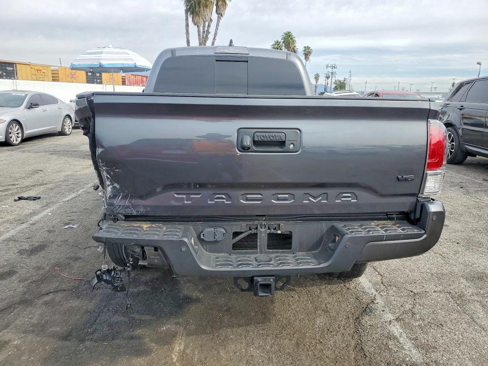 2023 Toyota Tacoma VIN 3TMDZ5BNXPM153862 COPART salvage auction — REAR END, Ca - Salvage Certificate, sold $16,000 on 2026-07-31 (photo 6)