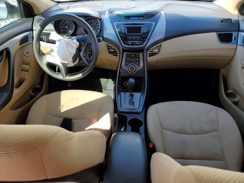 2013 Hyundai Elantra VIN 5NPDH4AE6DH240481 COPART salvage auction — FRONT END, Fl - Cert Of Title Slvg Rebuildable, sold $625 on 2026-07-28 (photo 8)