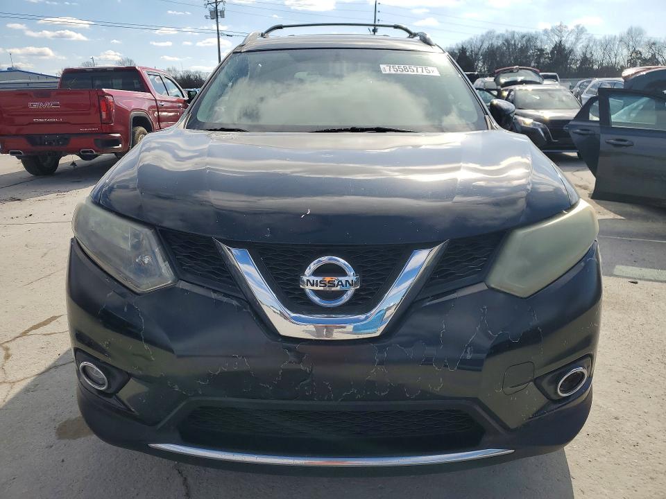 2014 Nissan Rogue VIN 5N1AT2MT6EC779028 COPART salvage auction — SIDE, Tn - Salvage Certificate, sold $600 on 2026-07-06 (photo 5)