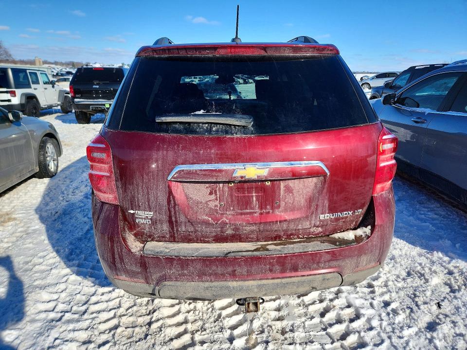 2016 Chevrolet Equinox VIN 2GNFLFEK3G6168092 COPART salvage auction — FRONT END, Mi - Certificate Of Title, sold $800 on 2026-07-09 (photo 6)