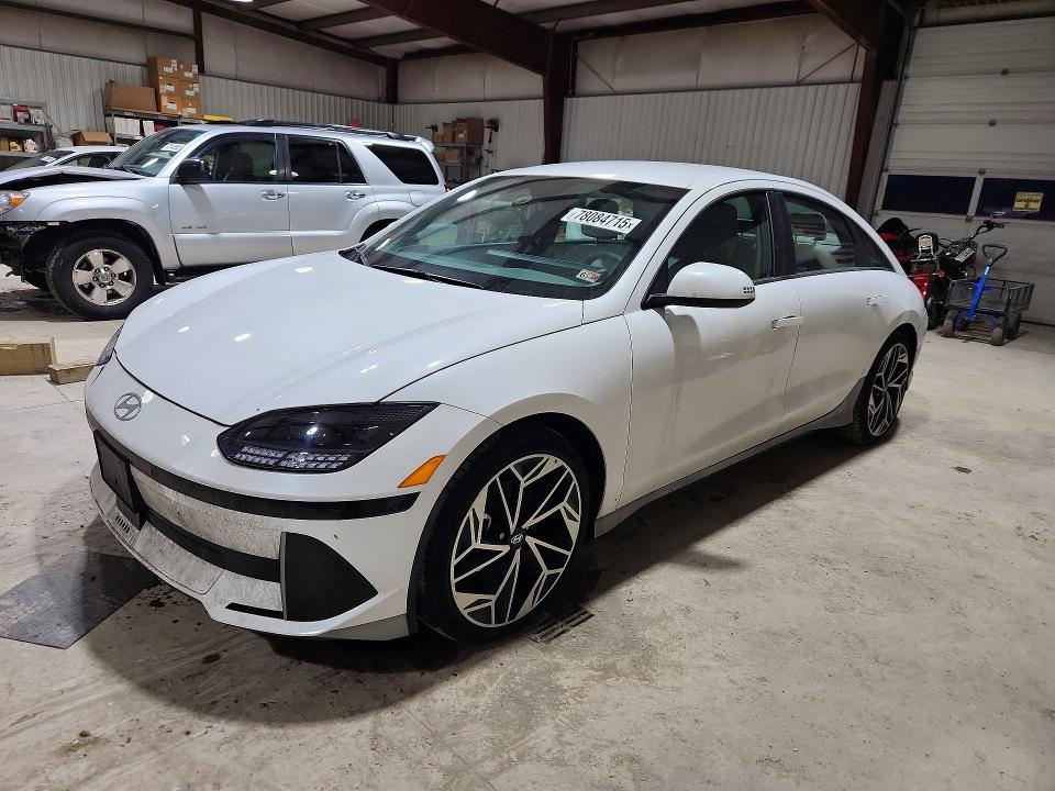 2023 Hyundai Ioniq 6 VIN KMHM34AC0PA039292 COPART salvage auction — FRONT END, Pa - Certificate Of Salvage, sold $9,400 on 2026-07-10 (photo 1)