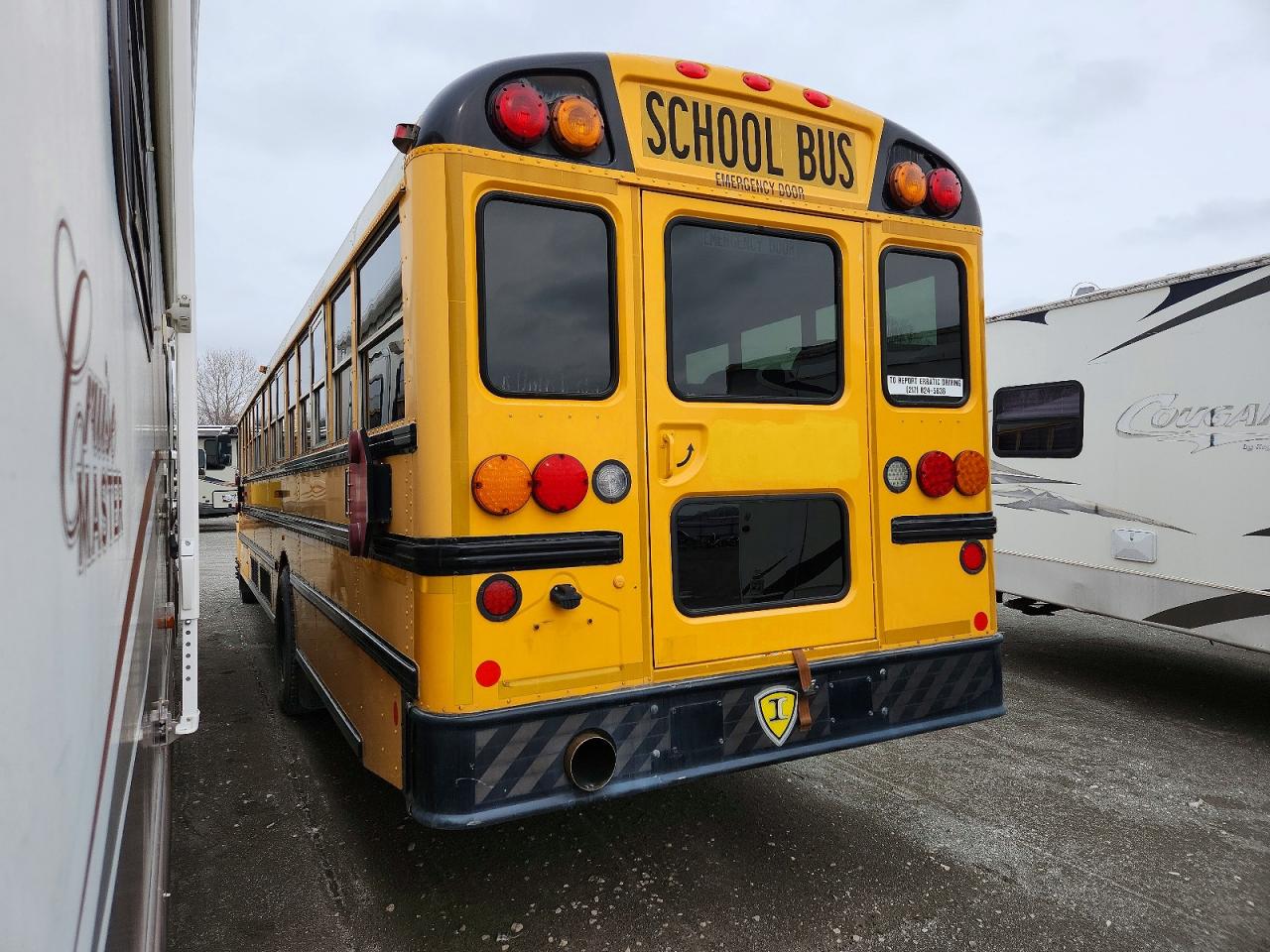 2013 Ic Corporation Ce Series School VIN 4DRBUSKN0DB199249 COPART salvage auction — Normal Wear, IL - CERTIFICATE OF TITLE, sold $1,800 on 2026-07-06 (photo 3)
