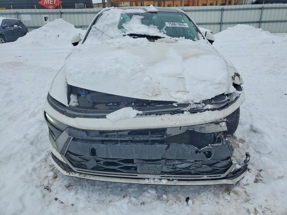 2024 Hyundai Sonata VIN KMHL14JA4RA362036 COPART salvage auction — FRONT END, Oh - Cert Of Title-Salvage, sold $6,700 on 2026-07-07 (photo 5)