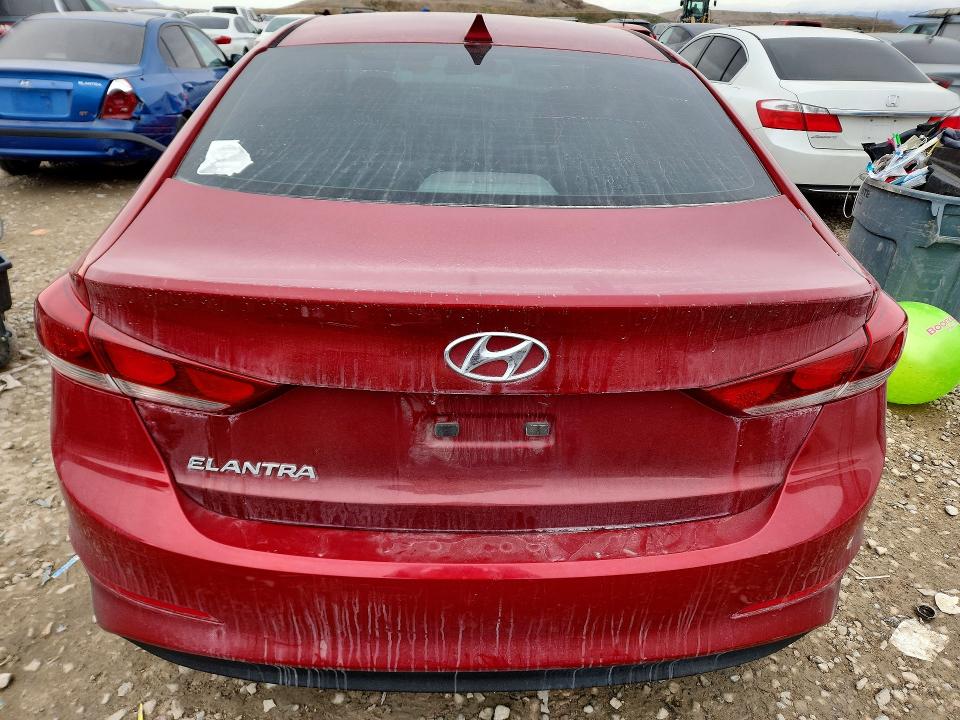 2017 Hyundai Elantra VIN KMHD84LF7HU142749 COPART salvage auction — FRONT END, Ga - Cert Of Title-Salvage, sold $350 on 2026-07-31 (photo 6)