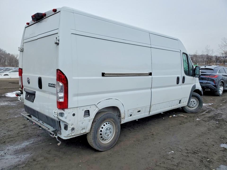 2026 Ram Promaster 2500 VIN 3C6LRVDG9TE153860 COPART salvage auction — FRONT END, Va - Non-Repairable Certificate, sold $7,800 on 2026-07-22 (photo 3)