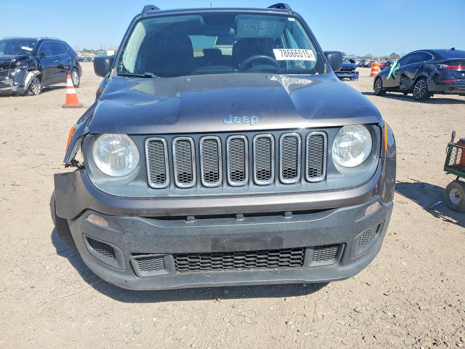 2016 Jeep Renegade VIN ZACCJAAT7GPE10310 COPART salvage auction — FRONT END, Salvage Title, sold $1,350 on 2026-07-13 (photo 5)