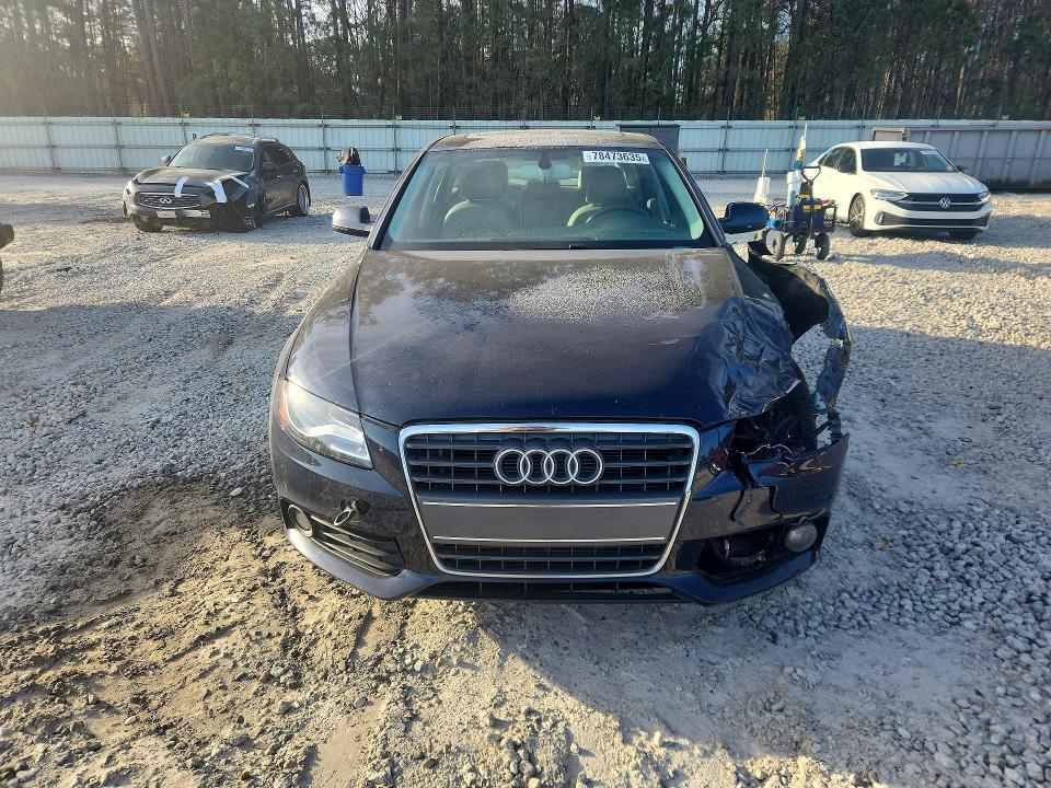 2011 Audi A4 VIN WAUEFAFL3BN056397 COPART salvage auction — FRONT END, Wv - Salvage Certificate, sold $300 on 2026-07-14 (photo 5)
