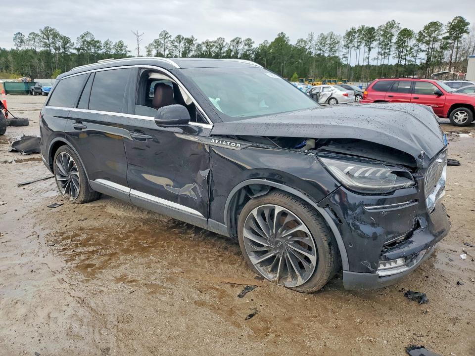 2021 Lincoln Aviator VIN 5LM5J7WC2MGL06782 COPART salvage auction — FRONT END, Sc - Cert Of Title-Salvage, sold $2,400 on 2026-07-20 (photo 4)