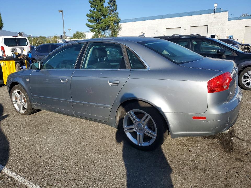 2007 Audi A4 VIN WAUDF78E27A032295 COPART salvage auction — MECHANICAL, Wa - Dis/Dlr/Exp Only Clean Title (P), sold $350 on 2026-07-07 (photo 2)