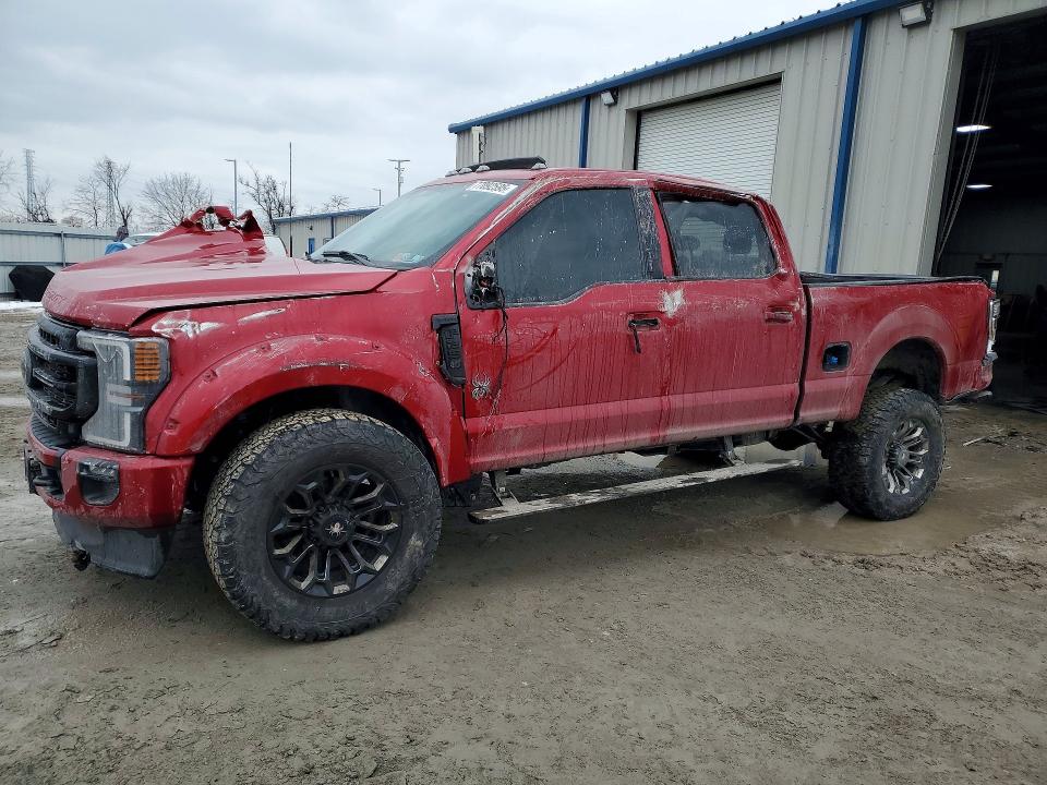 2021 Ford F250 VIN 1FT8W2BT1MED25219 COPART salvage auction — Rollover, PA - CERTIFICATE OF SALVAGE, sold $17,000 on 2026-03-11 (photo 1)