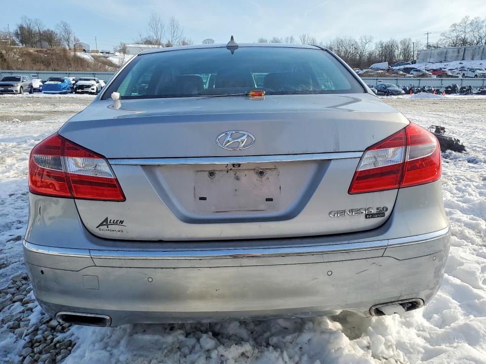 2013 Hyundai Genesis VIN KMHGC4DH4DU221284 COPART salvage auction — FRONT END, Oh - Certificate Of Title, sold $275 on 2026-07-02 (photo 6)