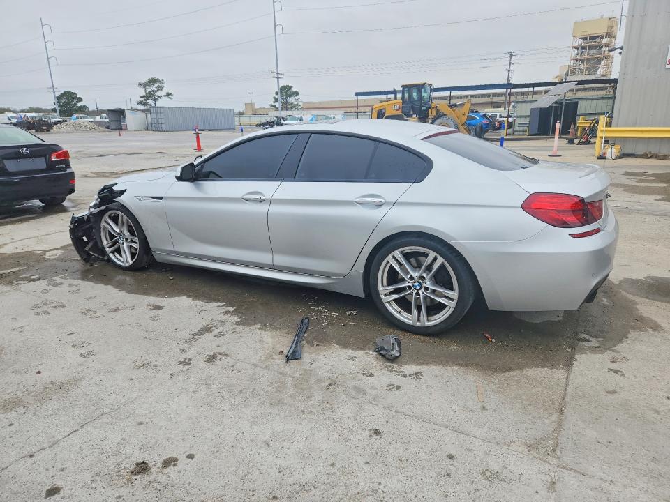 2014 BMW 6 series VIN WBA6A0C57ED317172 COPART salvage auction — FRONT END, La - Cert Of Title-Salvage, sold $4,100 on 2026-07-27 (photo 2)
