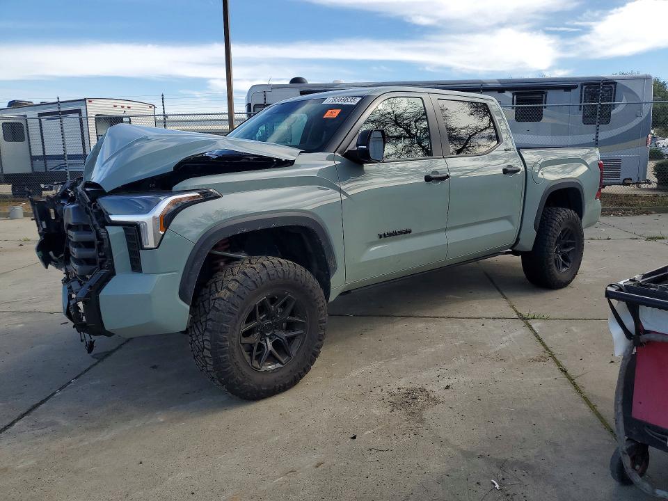 2024 Toyota Tundra VIN 5TFLA5DB2RX204712 COPART salvage auction — Front End, CA - SALVAGE CERTIFICATE, sold $16,600 on 2026-03-23 (photo 1)