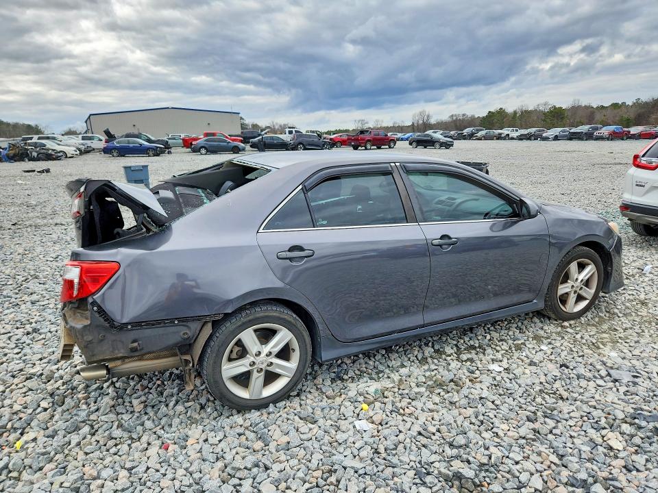 2013 Toyota Camry VIN 4T1BF1FK3DU216456 COPART salvage auction — REAR END, Ga - Bill Of Sale - Parts Only, sold $1,200 on 2026-07-02 (photo 3)