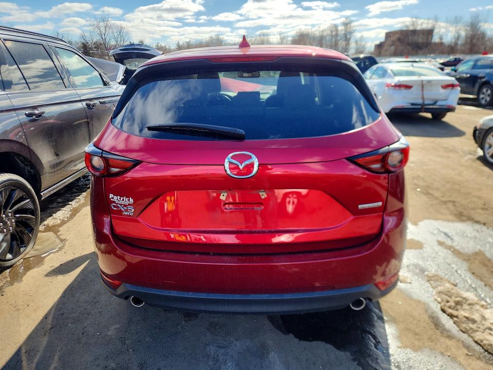 2021 Mazda Cx-5 VIN JM3KFBDM9M1409895 COPART salvage auction — FRONT END, Ct - Cert Of Title-Salvage, sold $4,100 on 2026-07-17 (photo 6)