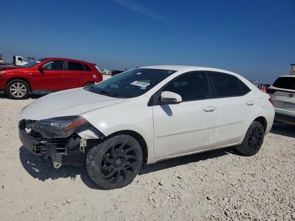 2017 Toyota Corolla VIN 2T1BURHEXHC816412 COPART salvage auction — FRONT END, TX - CERTIFICATE OF TITLE (P), sold $3,100 on 2026-07-02 (photo 1)