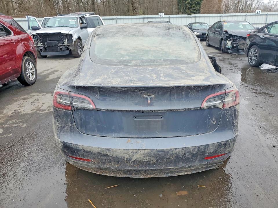 2023 Tesla Model 3 VIN 5YJ3E1EA4PF700170 COPART salvage auction — SIDE, Nj - Cert Of Title-Salvage, sold $150 on 2026-07-14 (photo 6)