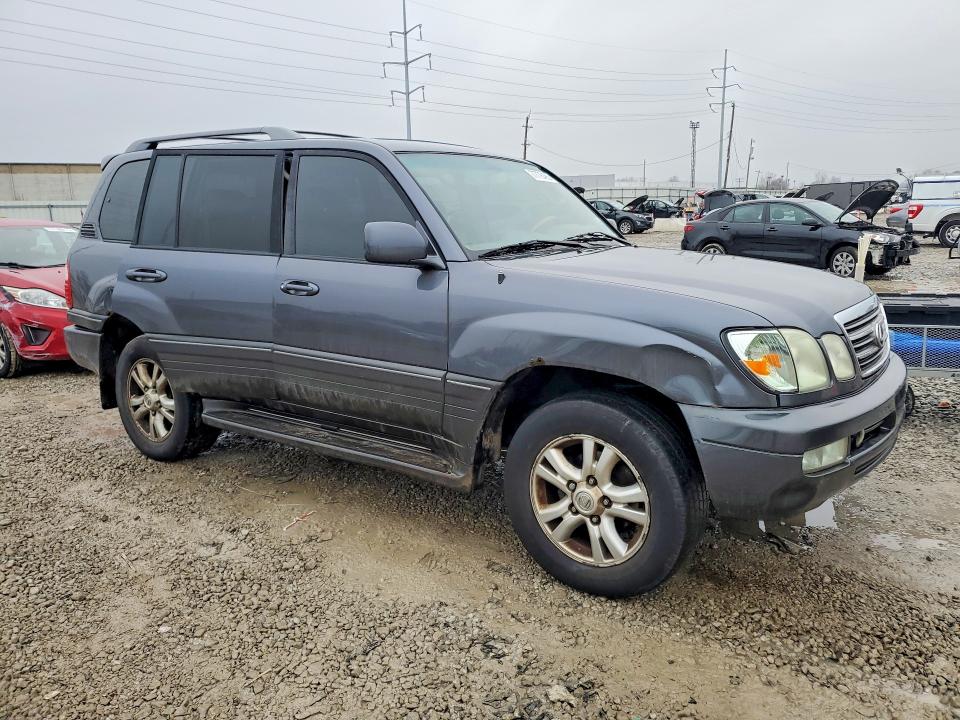 2004 Lexus Lx 470 VIN JTJHT00W543537835 COPART salvage auction — FRONT END, Mt - Certificate Of Title, sold $2,000 on 2026-07-07 (photo 4)