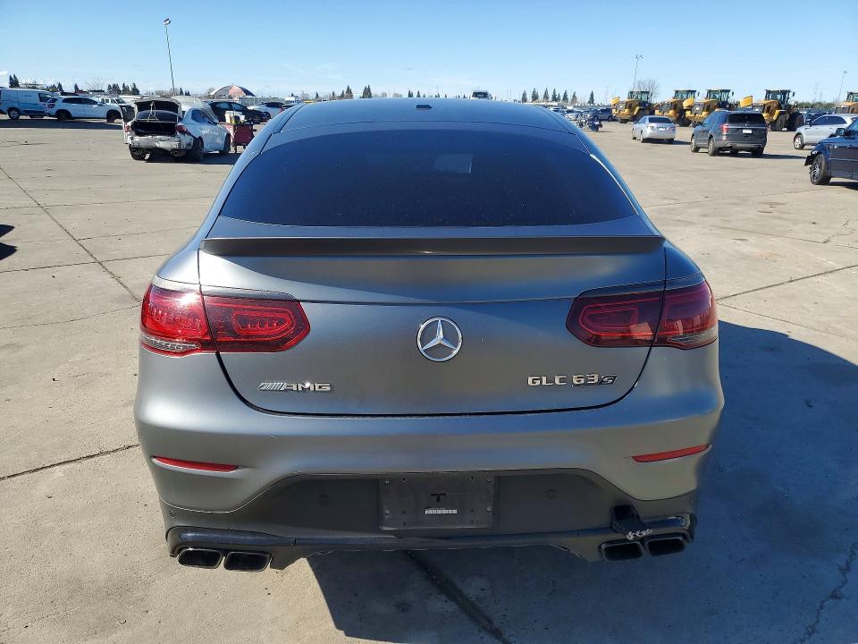 2020 Mercedes-benz Glc coupe VIN W1N0J8KB7LF819592 COPART salvage auction — UNDERCARRIAGE, Ca - Salvage Certificate, sold $15,200 on 2026-07-06 (photo 6)