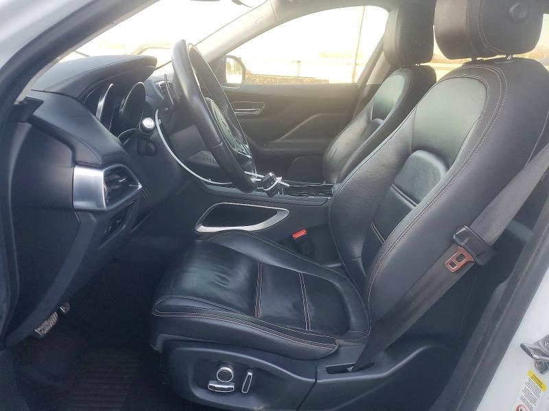 2019 Jaguar F-pace VIN SADCK2GX7KA390263 COPART salvage auction — FRONT END, AL - CERT OF TITLE-SALVAGE TITLE, sold $3,250 on 2026-07-02 (photo 7)