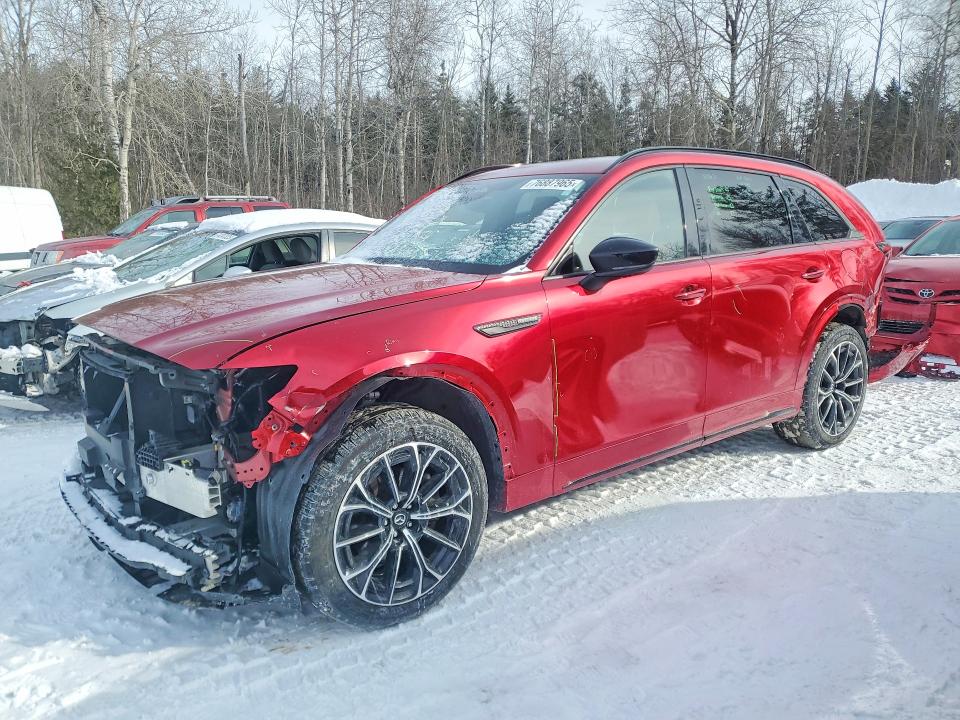 2025 Mazda Cx-70 VIN JM3KJEHC9S1102628 COPART salvage auction — FRONT END, Salvage Title, sold $15,000 on 2026-07-14 (photo 1)