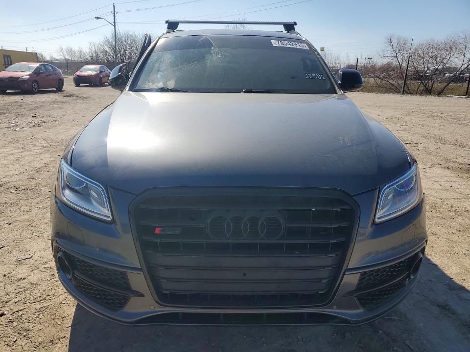 2017 Audi Q5 VIN WA1CCAFP5HA039830 COPART salvage auction — SIDE, IN - CERT OF TITLE-SALVAGE TITLE, sold $1,600 on 2026-07-31 (photo 5)