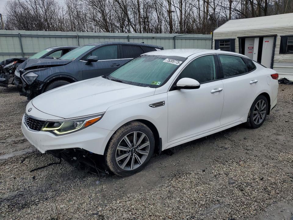 2020 Kia Optima VIN 5XXGU4L11LG414101 COPART salvage auction — FRONT END, ID - SALVAGE CERTIFICATE OF TITLE, sold $875 on 2026-07-16 (photo 1)