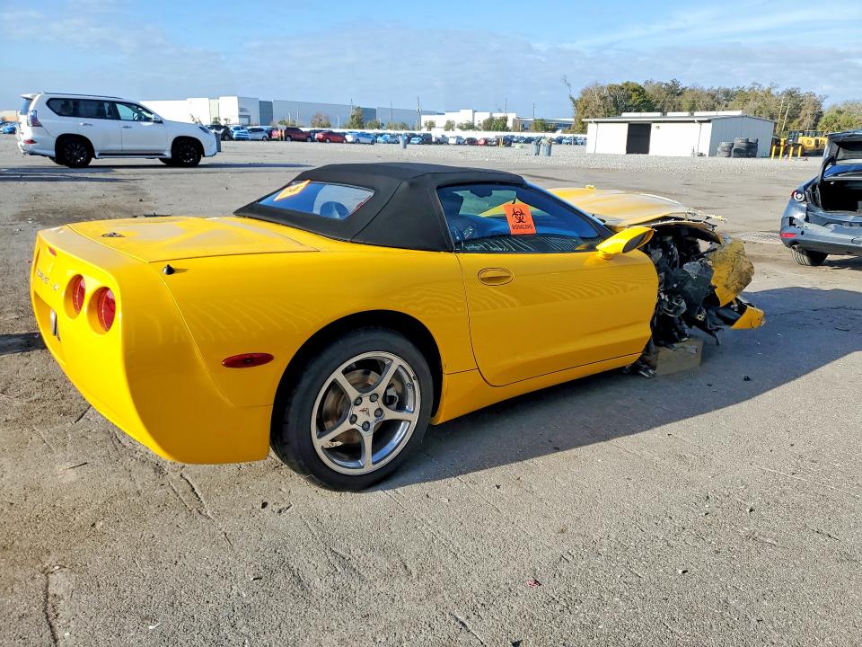 2002 Chevrolet Corvette VIN 1G1YY32G825117864 COPART salvage auction — FRONT END, Fl - Certificate Of Destruction, sold $2,100 on 2026-07-03 (photo 3)