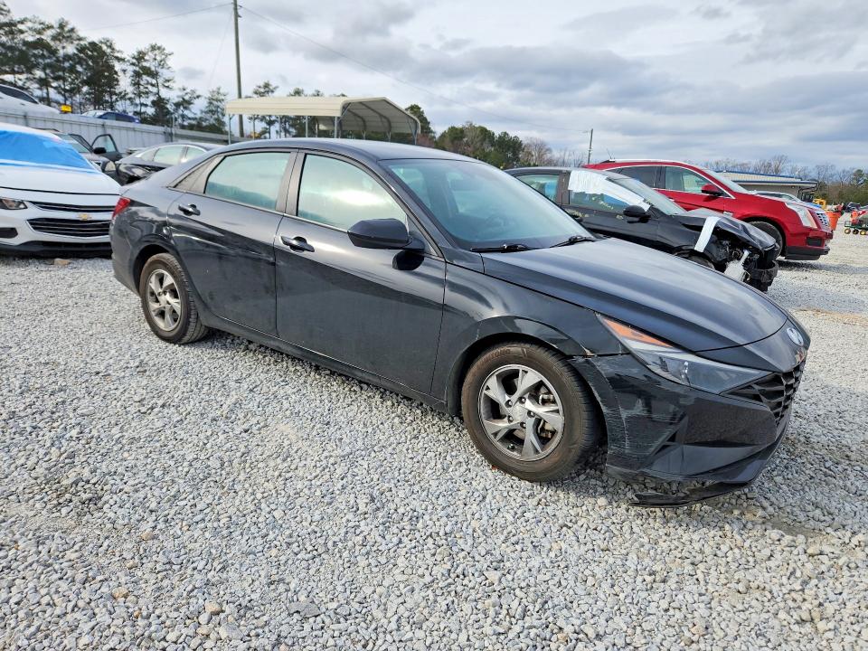 2023 Hyundai Elantra VIN KMHLL4AGXPU441530 COPART salvage auction — SIDE, Ga - Cert Of Title-Salvage, sold $4,300 on 2026-07-09 (photo 4)