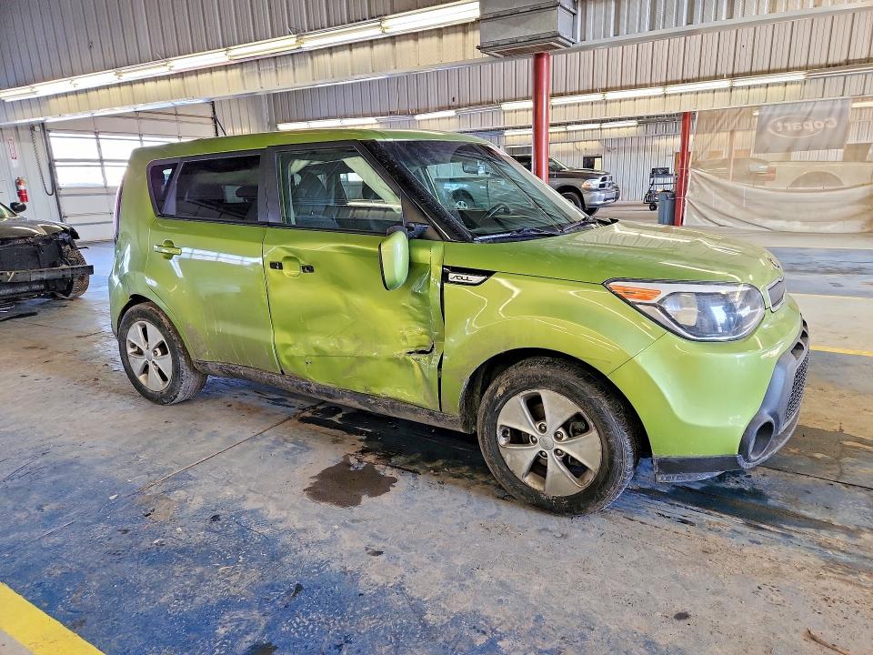 2016 Kia Soul VIN KNDJN2A29G7873958 COPART salvage auction — SIDE, IN - BILL OF SALE - PARTS ONLY, sold $825 on 2026-07-27 (photo 4)