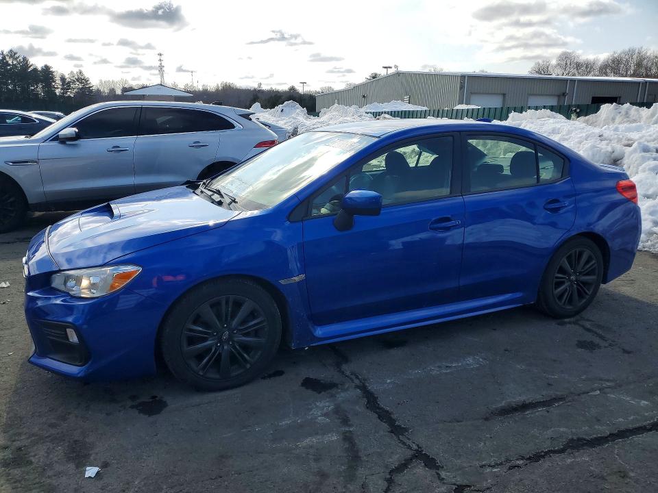 2018 Subaru Wrx VIN JF1VA1A61J9809814 COPART salvage auction — FRONT END, Id - Salvage Certificate Of Title, sold $3,800 on 2026-07-07 (photo 1)