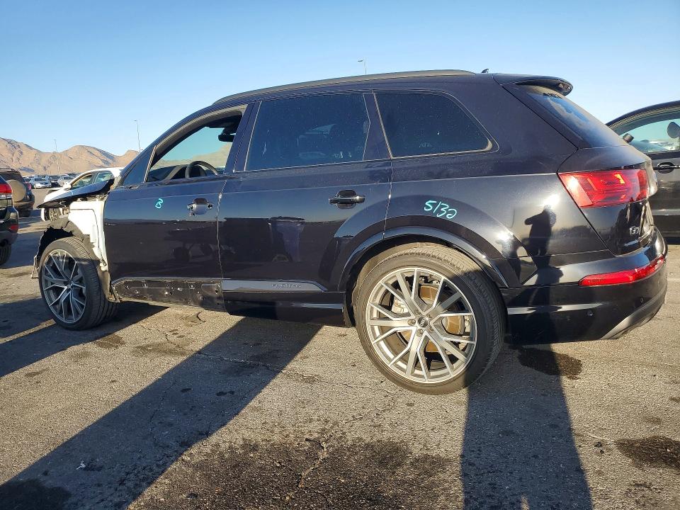 2019 Audi Q7 VIN WA1VAAF70KD003886 COPART salvage auction — FRONT END, Nv - Salvage Title, sold $9,600 on 2026-07-22 (photo 2)