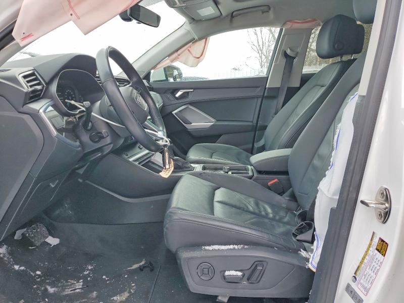 2022 Audi Q3 VIN WA1AUCF38N1071793 COPART salvage auction — SIDE, On - Permit No Brand - Unfit, sold $225 on 2026-07-30 (photo 7)