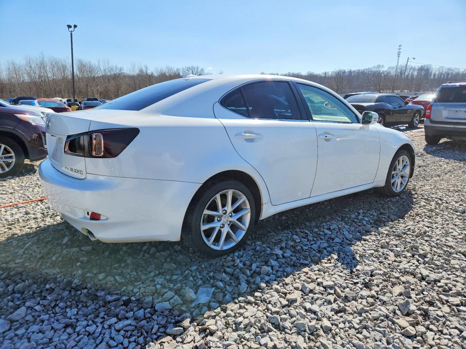 2012 Lexus Is VIN JTHCF5C21C5059490 COPART salvage auction — FRONT END, In - Certificate Of Title (P), sold $2,150 on 2026-07-02 (photo 3)